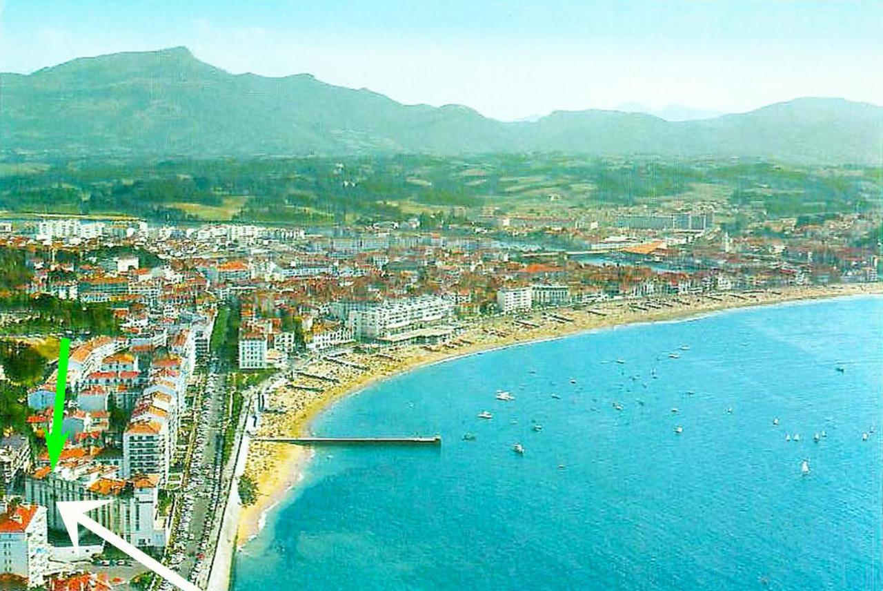 T2 A Pied De Plage Sur Ancien Hotel Chic, Samedi A Samedi Saint-Jean-de-Luz Luaran gambar