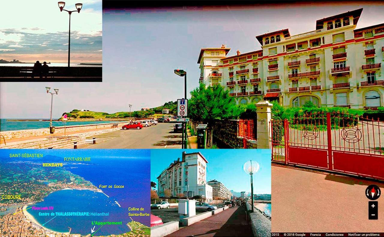 T2 A Pied De Plage Sur Ancien Hotel Chic, Samedi A Samedi Saint-Jean-de-Luz Luaran gambar