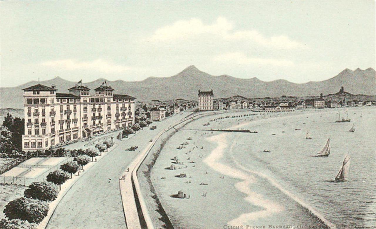 T2 A Pied De Plage Sur Ancien Hotel Chic, Samedi A Samedi Saint-Jean-de-Luz Luaran gambar